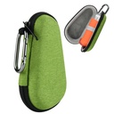 Beautyflier Asthma Inhaler נסיעות מקרה, Portable Zipper לשאת מקרה עבור Inhaler עם קליפ על קארביןר, EVA נסיעות Handy Protective Holder עבור מבוגרים וילדים, Inhaler לא נכלל (4IN, ירוק)