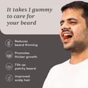 חניכיים נפוחות לגברים | 30 ימים Pack | Thicken Beard, Stimulates Beard folicles & Improves Beard Density