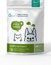 Holistic, All Natural Herbal Formula Eye and Vision תוספי for Dogs & Cats - שומרת על הבריאות והתפקוד של העיניים
