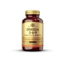 Solgar 1300 מ"ג אומגה 3-6-9-60 Softgels - תמיכה בריאות משותפת ועור - non-GMO, Gluten Free - 20 משרתים