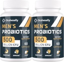 פרוביוטיקה לגברים, 500 מיליארד CFUs & 12 Strains Mens פרוביוטיקה, עם Turmeric, Cranberry, Goji - פרוביוטיקה לבריאות העיכול, Gut, Immune & Bloating, Prostate & Urinary Tract Health, 120 קפסולת