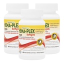 NaturesPlus Hema-Plex Iron - 60 Fast-Acting Softgels - 3 Pack - 85 מ"ג ברזל + ויטמין C & Bioflavonoids for Healthy Red Blood Cells - Gluten Free - 60 המשרתות הכוללות