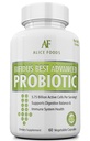 סיוע טבעי מהיר - Bifidus הטוב ביותר Probiotic 60 יום + Kombucha מדריך - Premium Probiotics for Men and Women - for Intestinal Problem, Bloating, Diarrhea, Gas, Bladder, UTI