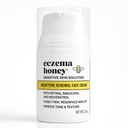 ECZEMA HONEY ההרחבה Face Cream - Anti Aging Skin Care Products - Unscented Face Moisturizer for Eczema, מייבש עור רגיש (1.7 Oz)