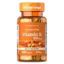ויטמין A 100mcg של Puritan, תוסף תזונתי עבור העצם, משותף, דם Clotting בריאות תמיכה, 100 יום אספקה, 100 טבליות