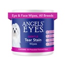 ANGELS של ANGELS Gentle Tear Stain & Pet Eye Wipes for All Dogs & Cats Textured Grooming Wipes Remove Discharge & Mucus, צמצם את Tear Stains, Hypoallergenic with Aloe & Chamomile, 100cting Wipes להסיר את ה-Wipes מסירים & Mucus, להפחית את Tear Stains, Hypoallergenic with Aloe & Chamomile, 100ct