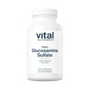 חומרים מזינים טבעיים Glucosamine Sulfate 750 מ"ג | פחמימות בריאה, ניידות, ותוספת תמיכה משותפת | מקור ירקות של Glucosamine | Gluten, Milk, Soy Free | Non-GMO | 60 קפסולות