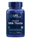 Life Extension Advanced Milk Thistle, Liver Health Supplement, Liver Detox, Cell Division, silymarin, silybin, bioavailable, Gluten Free, non-GMO, 120 רכות