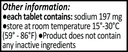 Sodium Chloride Tablet 500 מ"ג (0.5 גרם), USP רגיל טבליות מלח - 200 טבליות על ידי CitraGen תרופות, Inc.