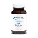 תחזוקה מטאבולית Zinc Picolinate 30 מ"ג - תוספת זינוק לגברים ונשים עם ויטמין C, תרכובת תמיכה מינרלית טהורה לבריאות החיסון, 30 מ"ג פר קפסולה - 90 קפסולות