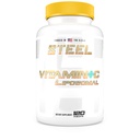 תוספי פלדה תוספי ויטמין C Liposomal | Immunity, Antioxidant, Cardiovascular Health | 1000mg ויטמין C, Cyclosome Technology