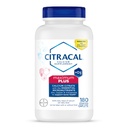 תוספי Citracalmax Plus Calcium - Calcium Citrate עם ויטמין D3, Zinc, & Essential מינרלים לתמיכה בריאות העצם, ימי 12+, 180 ספירה (Packaging May Vary)