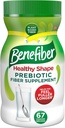 Benefiber Healthy Shape Prebiotic סיבים צמחיים עבור בריאות העיכול, אבקת סיבים יומית - 67 משרתים (17.6 אוונס)