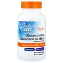 Doctor's Best Glucosamine Chondroitin MSM + Hyaluronic Acid עם OptiMSM כולל Biocell Collagen, תמיכה משותפת, non-GMO, Gluten & Soy חינם, 150 Caps