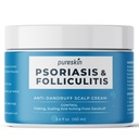 Scalp Soothing Cream for Flaking Skin, הקלה זמנית של המראה של עור אדום יבש, 100 מ"ל
