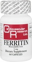 פורמולה אקולוגית Cardio Research Ferritin 60c