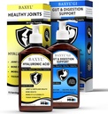 BAXYL & BaxylGI Bundle Pack - (6 fl oz כל אחד) - תוסף משותף Hyaluronic Acid & Hylarunonan Amaferm Prebiotic.