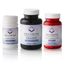 Relumins Advance Nutrition 3Bottle Pro - Gluta 1000 עם L-Glutathione, ויטמין C MAX, Immune Function & Total Wellness - טבעוני, Halal, כשר, cGMP מוסמך