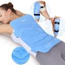REVIX XXL Full Ice Pack Wrap, Reusable Gel Cold Compress for Upper and Lower Back, Long-Lasting Ice Pack forשרירים Fatigue, Soreness, and Post-Workout Recovery