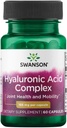 סוונסון Super Potency Hyal-Joint Hyaluronic Acid Complex 166 מיליגרם 60 קפסולות