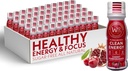 Wholesome Organics - Sugar Free Energy Shots Another Power & Healthy Energy Drinks - Plant-based Energy Supplements w/Vitamin B12 Lion's Mane & Yerba Mate - Cherry Pomegranate Flavor 48 Pack