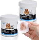 300Pcs Eye Wipes Biodegradable, Hypoallergenic Cat Eye ניקויer, Pet Tear Stain Remover Wipes