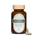 Greenworks Nature's Digests with Organic Digestive Enzymes, Prebiotics & סיבים - 10 מיליארד CFU, 3 Strains - Gut Health, 60 קפסולות