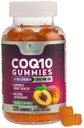 CoQ10 Gummies 100 מ"ג - 3X כוח, Absorption גבוהה, תוסף Antioxidant לתמיכה בריאות הלב אנרגיה ייצור, Ultra Coenzyme Q10 ויטמינים, Coq 10 תוספים, non-GMO - 120 CoQ10 חניכיים