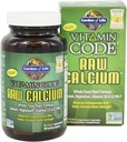 גן החיים, ויטמין Code, RAW Calcium, 120 קפסולות צמחוניות