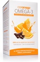 קורומה אומגה 3 שמן דגים, 650 מ"ג של אומגה 3 עם 3X Better Absorption Than Softgels, Chocolate Orange Flavor, 90 Single Serve Squeeze Packets
