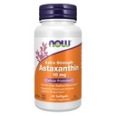עכשיו תוספי מזון, Astaxanthin 10 מ"ג, כוח נוסף, שמקורו non-GMO Haematococcus Pluvia Microalgae ועברה טבעי Lutein, Canthaxanthin ו Beta-Carotene, 60 Softgelss Softgelss Softgelsss Softgels Softgelsssss.