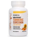 בריאות אלוהית ד"ר קולבר, MD High Potency Turmeric Curcumin עם BioPerine (Black Pepper for Absorption) 500 מ"ג Turmeric Extractinoids ו-150 מ"ג שלם שורש Turmeric | 60 קפסולות