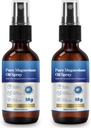 Generic 2 Fl Oz Magnesium Oil Spray - Pure & אורגני - ריכוז גבוה מגנזיום - non-GMO, Gluten-Free - Easy to Absorb - 2pc