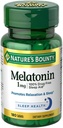 Nature's Bounty Melatonin 1 מ"ג טבליות, 180 הרוזן