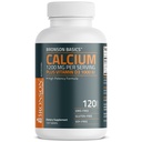 Bronson Calcium 1200 מ"ג עבור ויטמין D3 1000 IU High Potency Formula, non-GMO, 120 טבליות