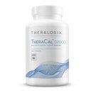 Theralogix TheraCal D2000 - תוסף תמיכה בריאות העצם עם Calcium, Magnesium, ויטמין D3, ויטמין K2 & Boron * - 90-Day Supply - NSF Certified - 360 Tablet