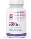 Premium Butt Enhancement Pills - Curve Boost ו- Butt Growth מוצרים - חזק, חברות ו Lift Bigger Butt Enhancer Pills - Booty Pills כדי להפחית את צלוליט ו- Sagging - 60 cten