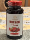 URIC Acid ניקוי פורמולה - הקלה במים, קפסולות ללא מים, גלולות Diuretic עבור החזרת מים, Celery Seed Extract, uric Acid פתרון, Milk Thistle, Turmeric - 1 בקבוק 60 קפסולות