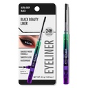 BEPHOLAN Black Eyeliner Pencils, Gal Eyecil Black Waterline Eye Liner Pen for Women Waterified Smudge Proof Long-lasting (שחור)