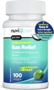 סיוע גז חזק נוסף - Simethicone 125 מ"ג Softgels - מהיר Anti Gas Bloating הקלה - בהשוואה ל- Active Ingredient in Gas-X Anti Gas Pills - Stomach Gas Relief for Adults (100 Count)