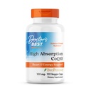 Doctor's Best High Absorption CoQ10 עם Bioperine, Heart Health & Energy הפקה, Non-GMO, Gluten & Soy Free, טבעוני, 100 Mg, 120 ספירה