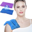 Atsuwell Heating מיקרוגל פד עבור כתפיים צוואר, Heating Pad Microwavable עבור התחממות קומפרס, Unscented Microwavable Heat Pad for Cramps, Moist Heat Pack for Soothing Stress, 2 Packs