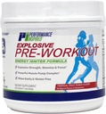 אבקת PreWorkout מעורר השראה - All Natural - G-Free & טבעוני פורמולה - מכיל Citrulline - Nitrosigine - תה ירוק - Arginine - Beta Alanine - טרופי פירות Punch - 32 משרתים