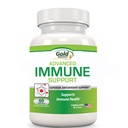 זהב באנר Immune תומך תוספת Anti-Oxidant - Boosts Immune System with Red Raspberry, Pomegranate, Pine Bark, Grape Seed, Green Extracts- Polyphenols, Lycopeneee.