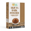 צמחי מרפא צמחיים צמחיים אבקה 100% אבקת Arjuna Bark (Arjun Ki Chaal) עבור Herbal Tea & Wellness - אבקת עץ קרקע יפה ברק לשימוש - 5.3 oz Pack