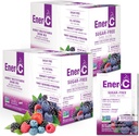 Ener-C Sugar חינם Multivitamin לשתות לערבב - אבקת ויטמין עבור מים, אבקת אלקטרוליטים No Sugar, הידרה Boost Packets, Zero Sugar, ויטמין C & B12 תוספת תוסף תערובת נוזלי - מעורב ברי, הרוזן 60
