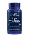 Life Extension Super ויטמין E, 268 מ"ג (400 IU), תוסף ויטמין non-Synthetic E מקדם בריאות מלאה-Body, Gluten-Free, non-GMO, 90 Softgels