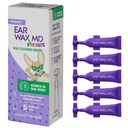 Eosera® Ear Wax MD® לילדים - טיפות ניקוי אוזניים ווקס, 5pk Vials | Fast-Acting | Breaks Down & Dissolves אוזניים Wax in as Little as 1 Treatment