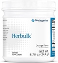 Metagenics Herbulk Dietary Supplement, Orange, 8.78 אוונס