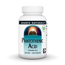 מקור טבעי Pantothenic Acid 100 מ"ג ויטמין B-5 Dietary תוסף - 250 טבליות